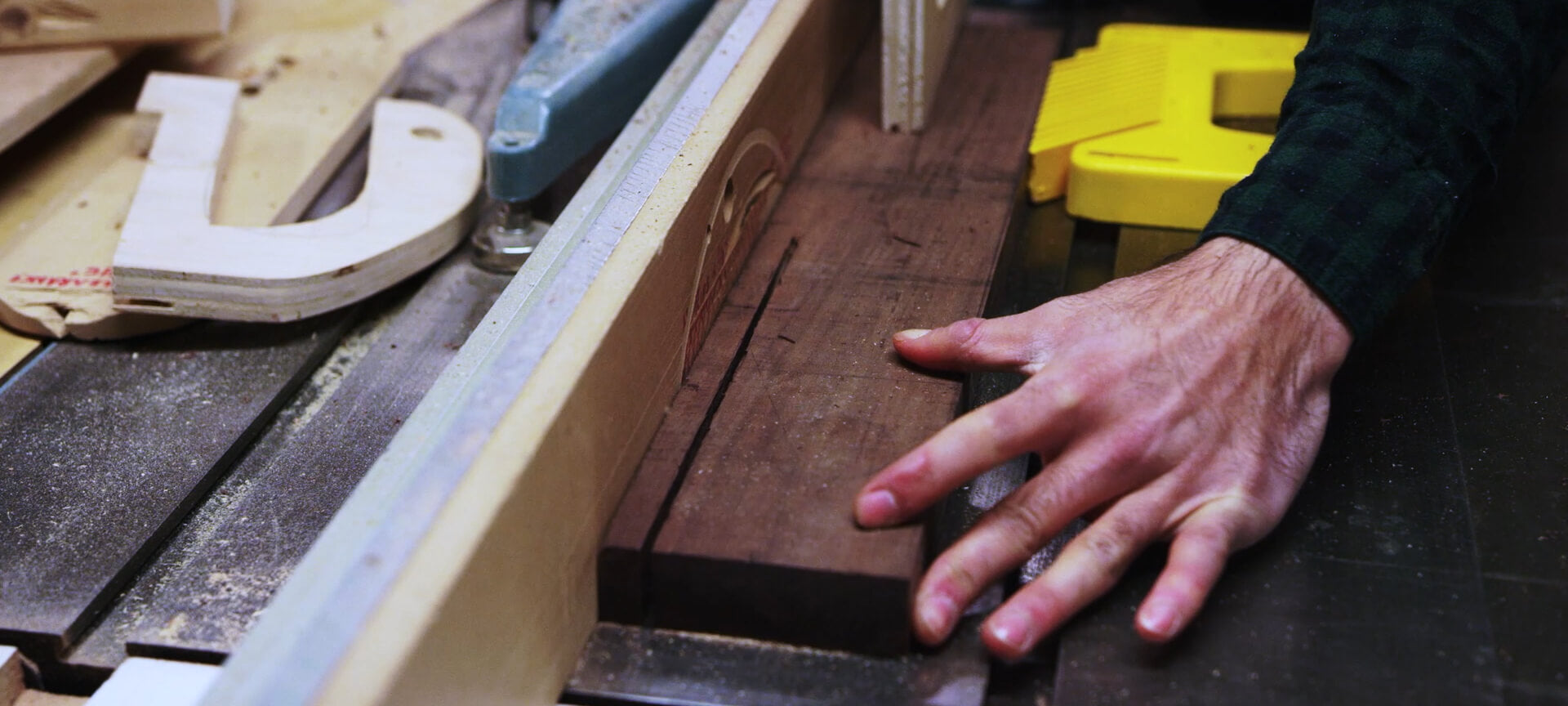 Behind the craft