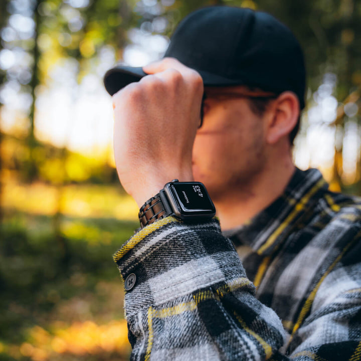 Wood Bands Designed For Your Apple Watch. Built From Nature.
