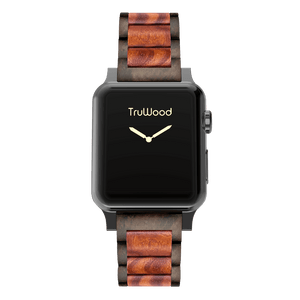 TruWood Everyday Redwood Wooden Apple Watch Band